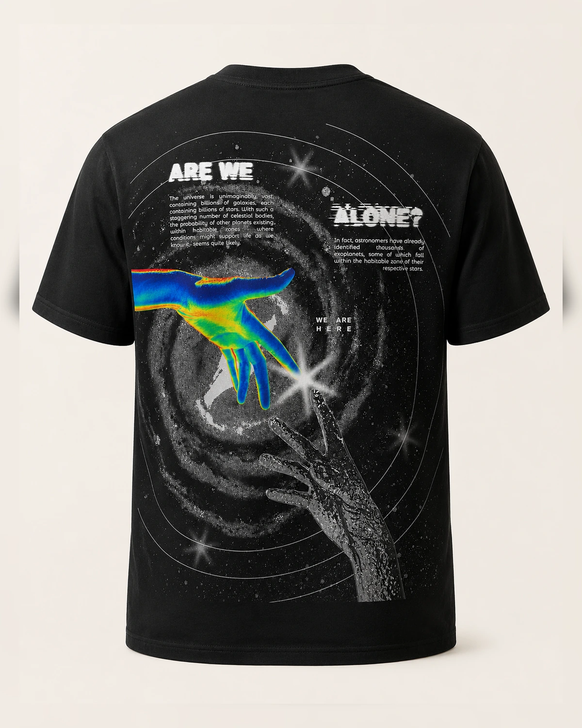 Are We Alone: Hombre, espalda