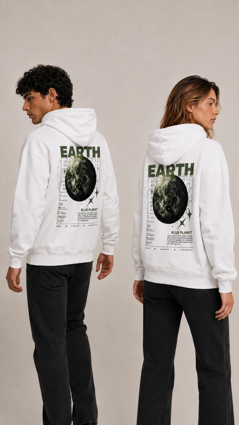 Earth en blanco