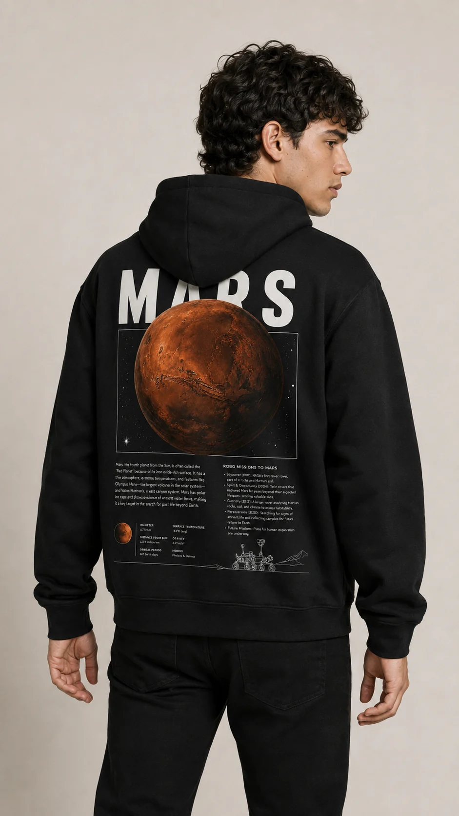 Mars: Hombre, espalda
