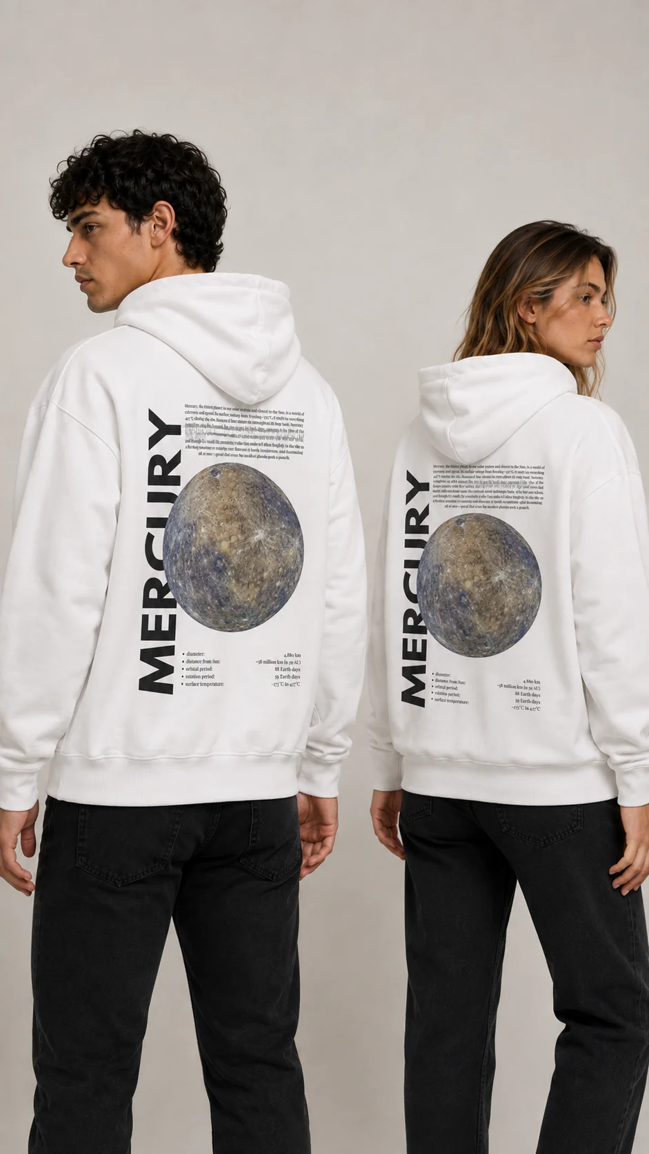 Mercury en blanco