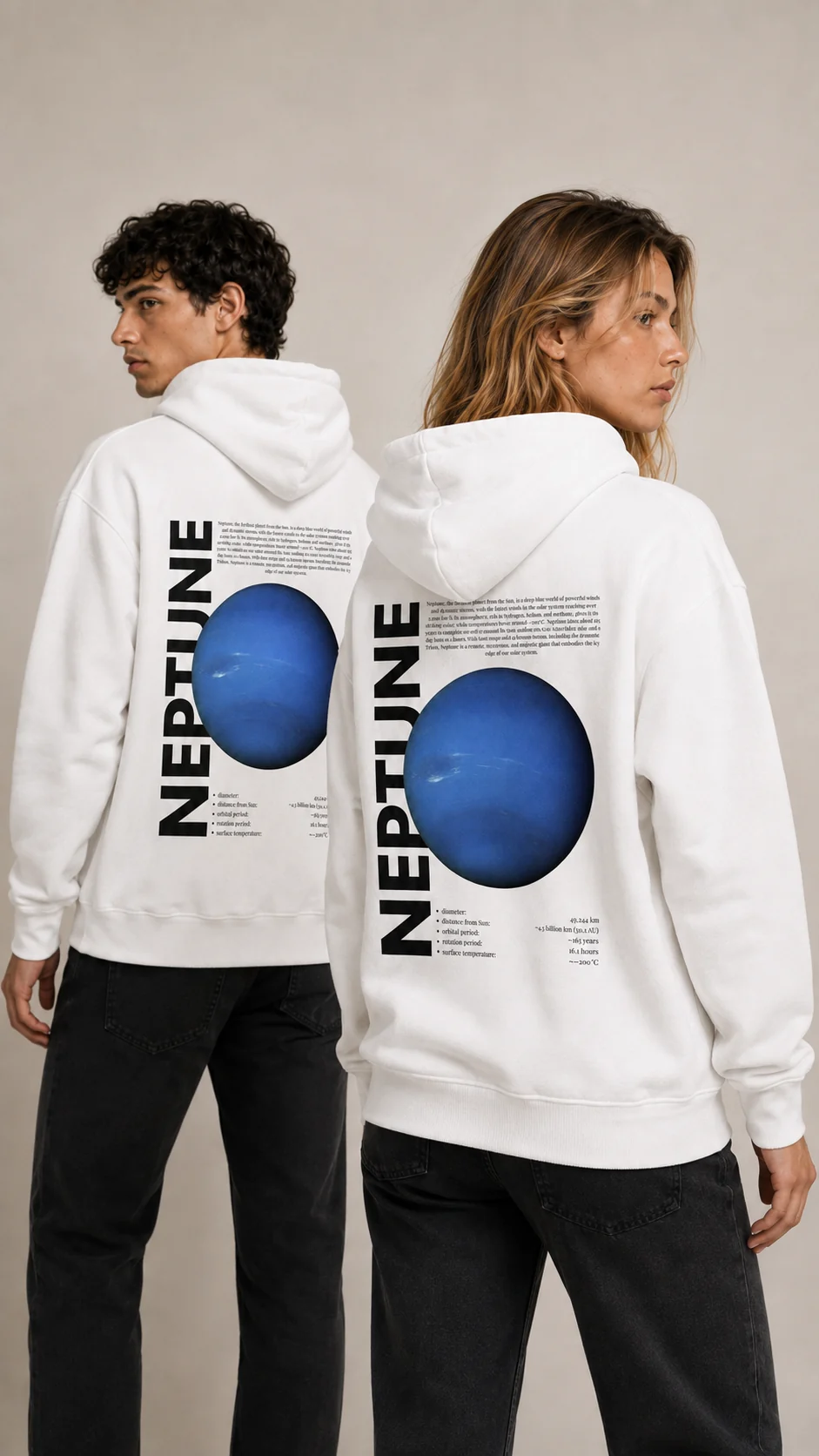 Neptune en blanco