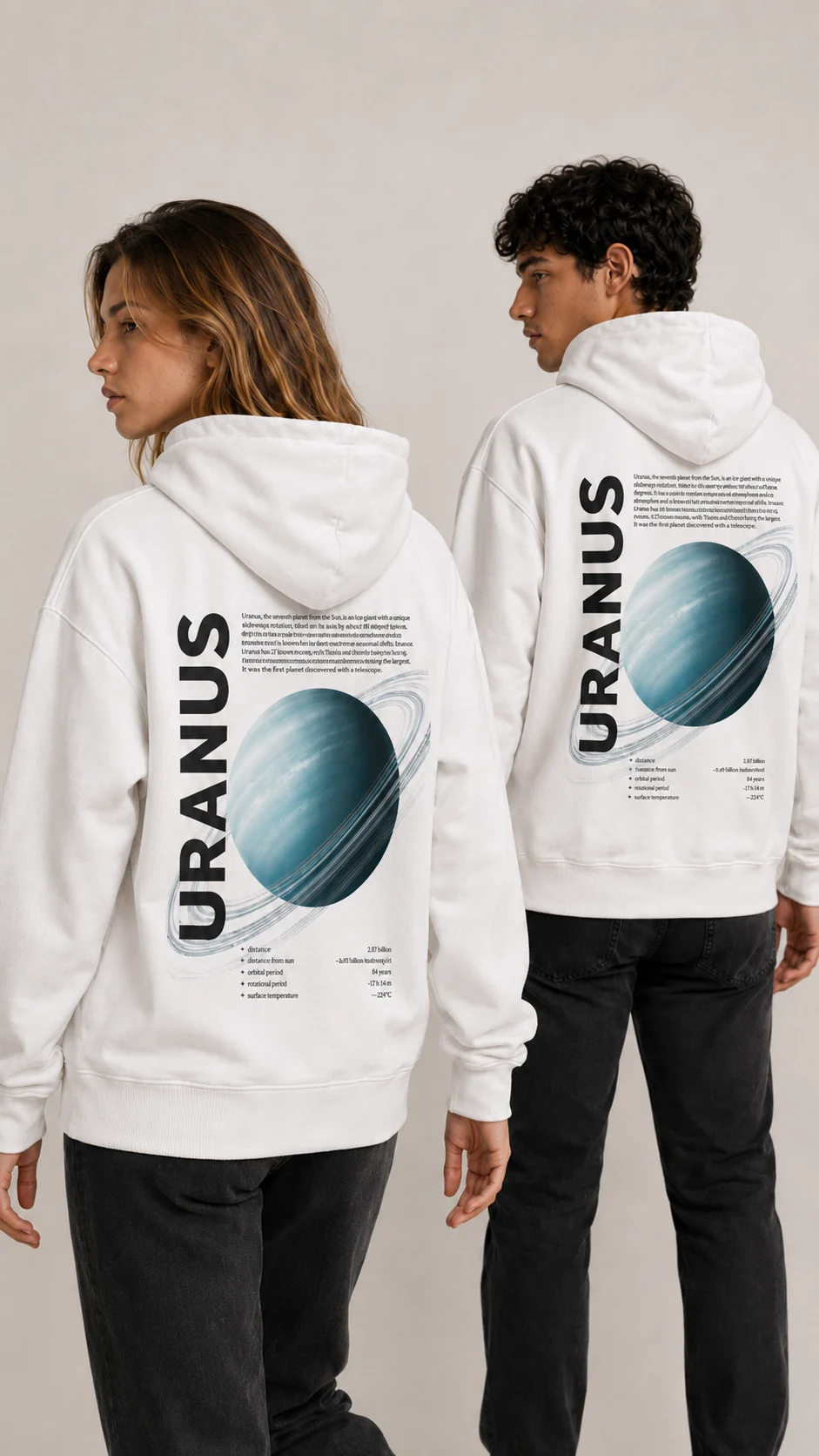 Uranus en blanco